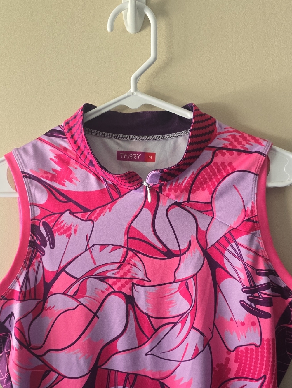 Terry Bicycles Sleeveless Geometric Patterned Jersey - Picture 3 of 9